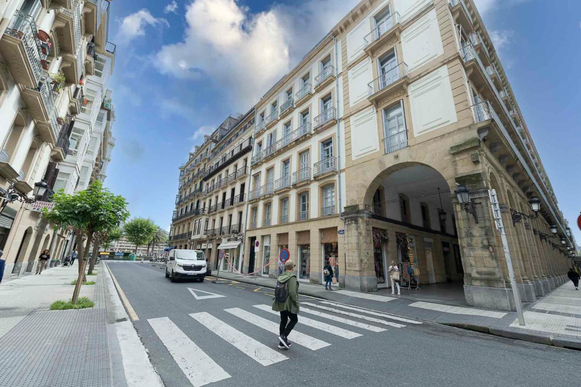 Apartamento Victoria En El Centro De San Sebastián Eksteriør billede